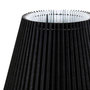 Voir la diapositive 3 : OSTARIA Lampadaire métal tissu noir Aurelia H143