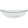 Voir la diapositive 3 : VIDAXL Lavabo Verre trempe 54,5x35x15,5 cm Transparent
