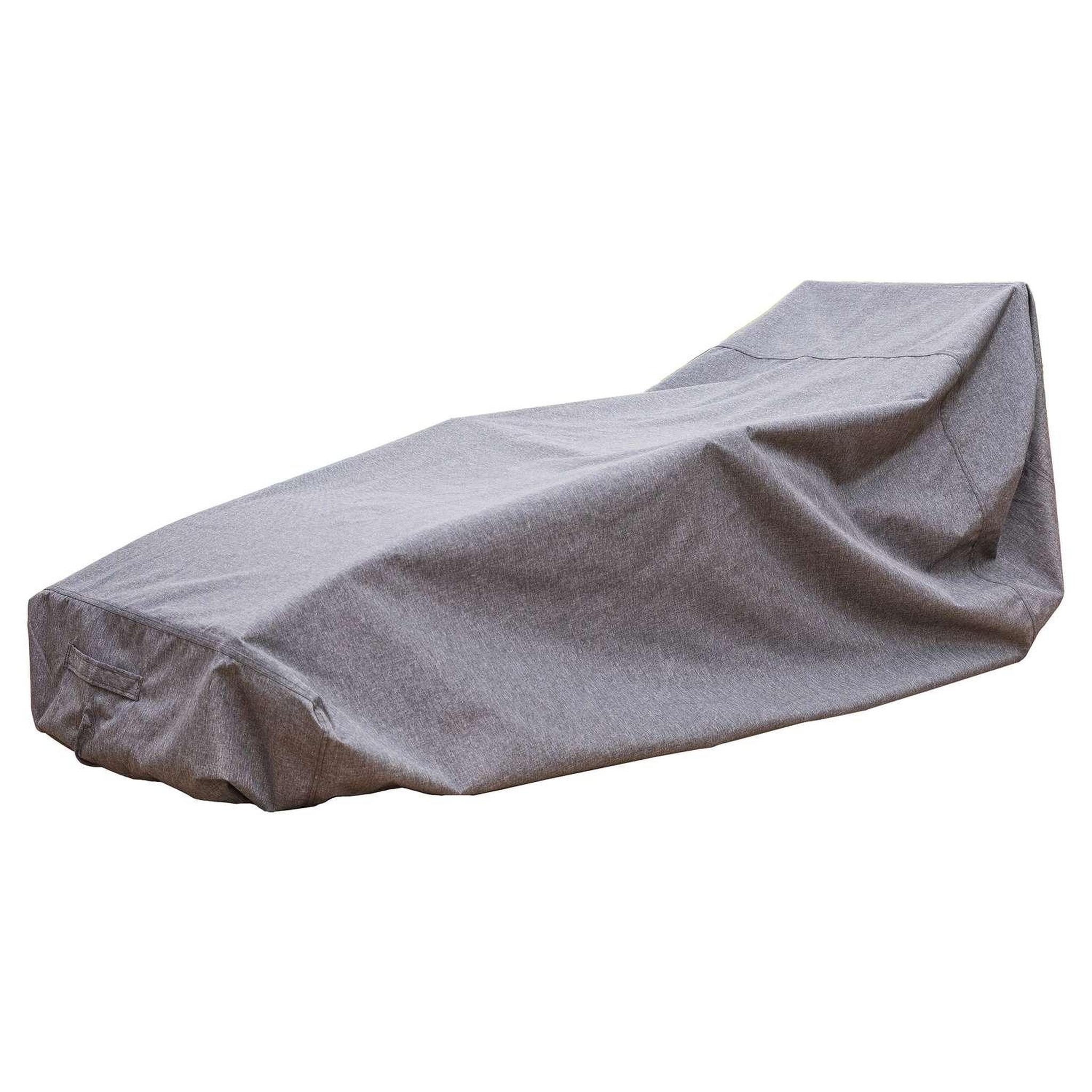 HESPERIDE Housse de protection pour transat double hambo - 220 x 145 x 90 cm - gris