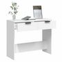 Voir la diapositive 5 : VIDAXL Table console Blanc 90x36x75 cm Bois d ingénierie