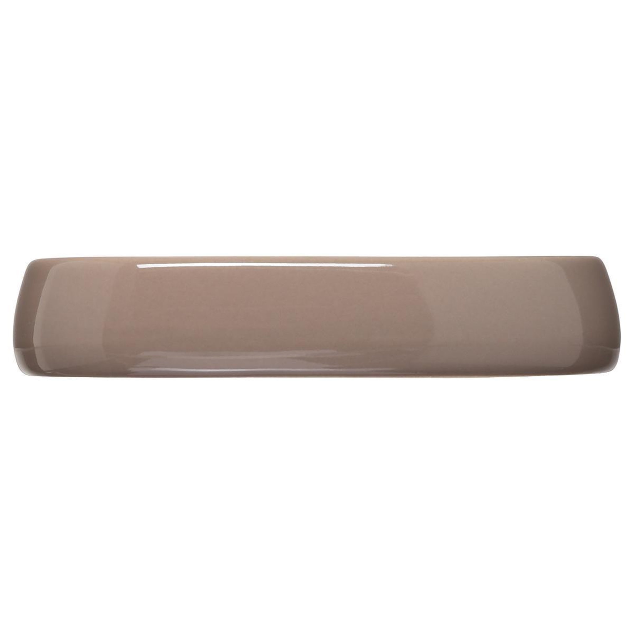 Voir la diapositive 2 : FIVE Porte Savon  Galet  12cm Taupe