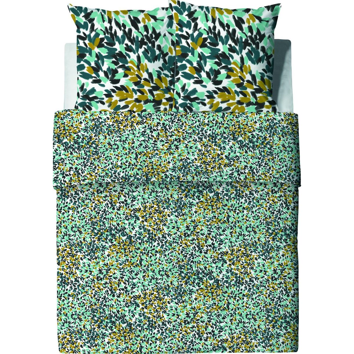 Les Ateliers du Linge Parure housse de couette 100% coton bio 57fils-telma