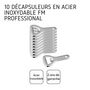 Voir la diapositive 5 : FM PROFESSIONAL Lot de 10 décapsuleurs mini FM Professional