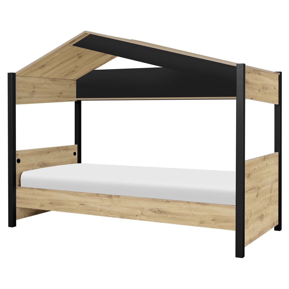 Lit cabane enfant 90x200 cm NOE
