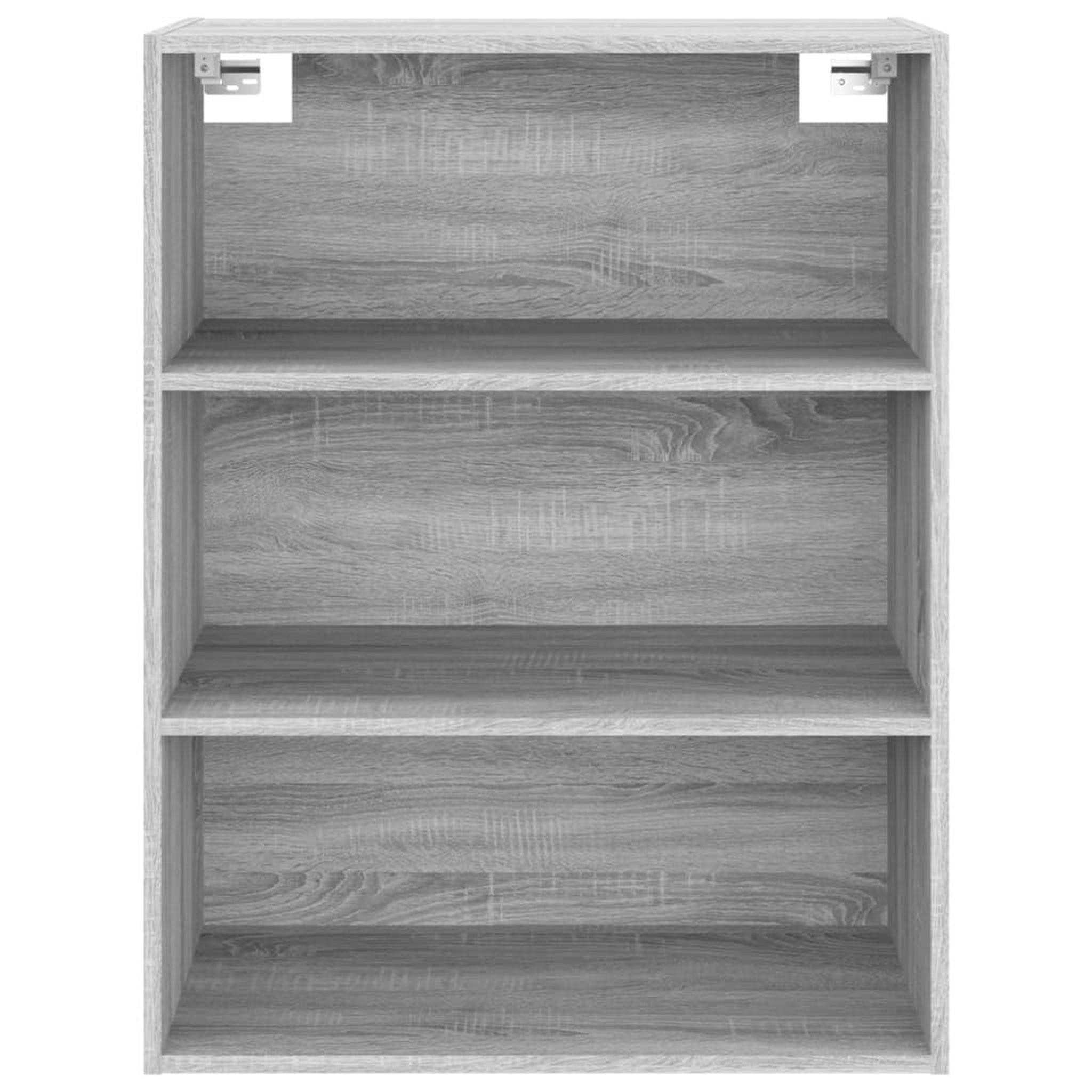 Voir la diapositive 5 : VIDAXL Armoire murale suspendue Sonoma gris 69,5x32,5x90 cm