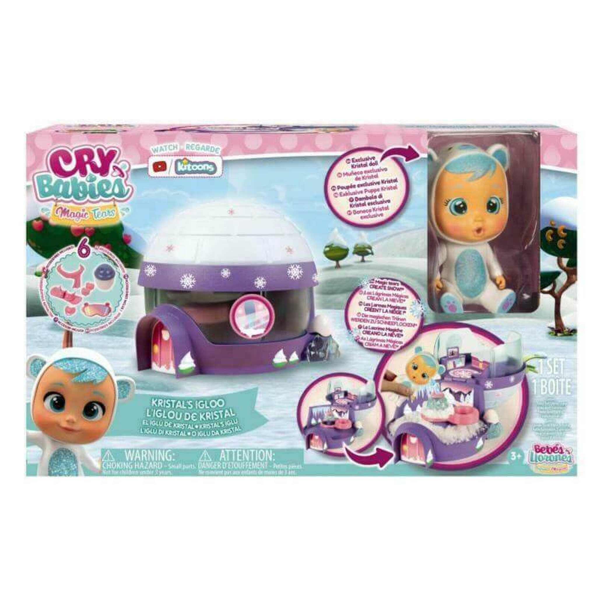 Voir la diapositive 1 : IMC Toys cb magic tears igloo de kristal