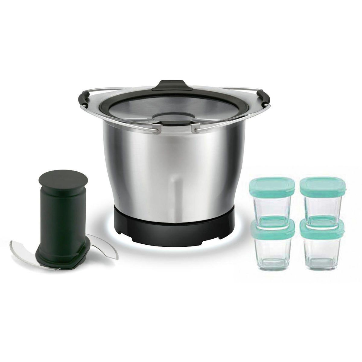 MOULINEX Mini cuve XF387E10 Mini-cuve COMPANION +4pots bébé