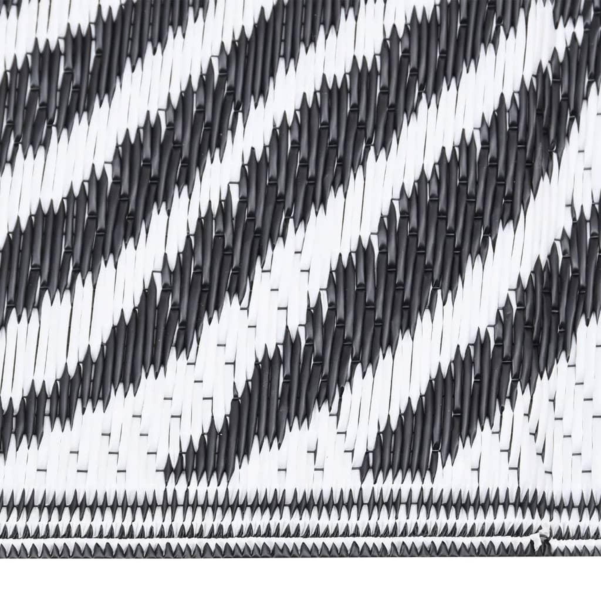 Voir la diapositive 3 : VIDAXL Tapis d'exterieur ARAKIL Noir 140x200 cm PP