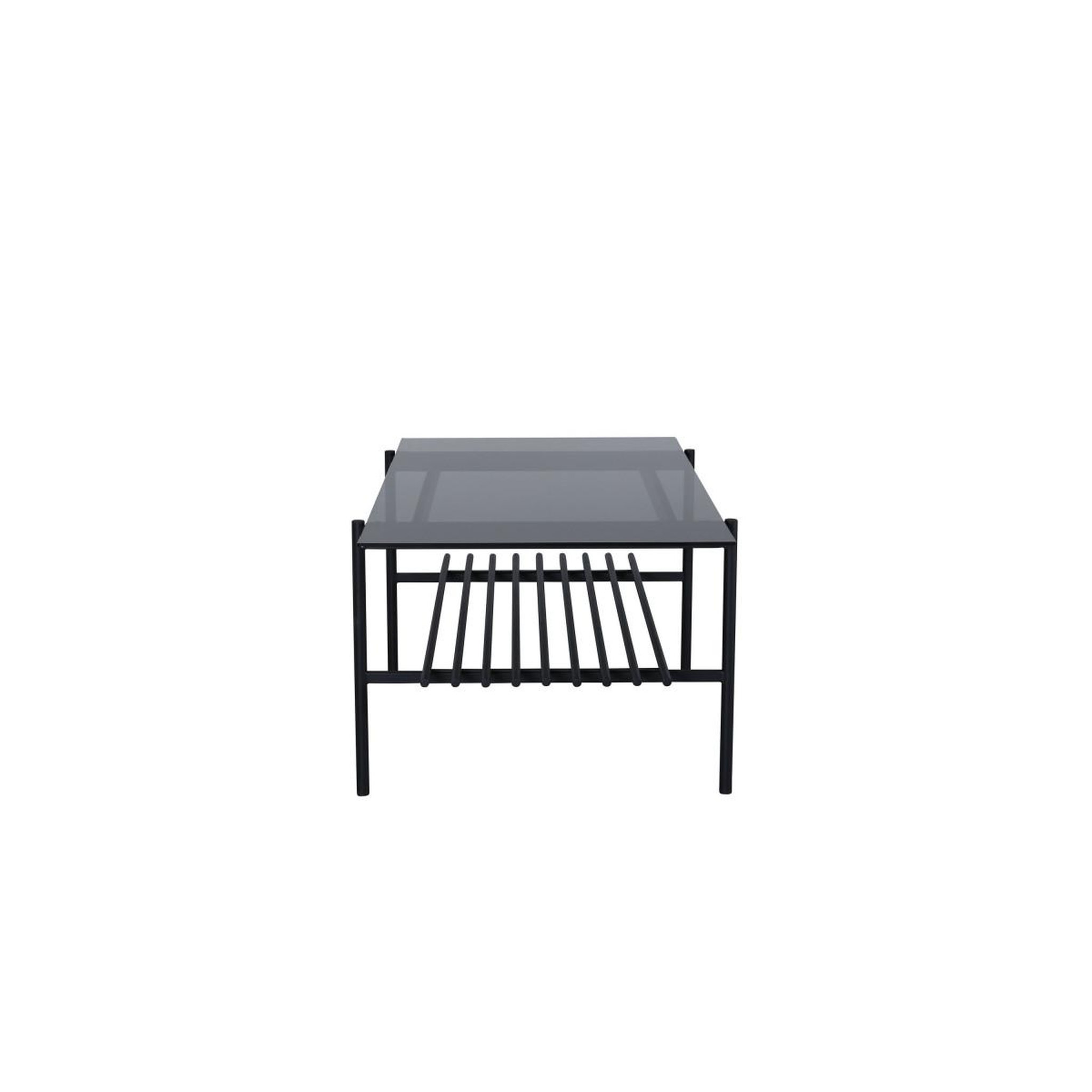 Voir la diapositive 3 : Paris Prix Table basse en verre  von staf  120cm noir