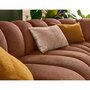 Voir la diapositive 5 : LISA DESIGN Debbie - canapé modulable d'angle droit 5 places en tissu texturé