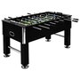 Voir la diapositive 1 : VIDAXL Table de football Acier 60 kg 140 x 74,5 x 87,5 cm Noir