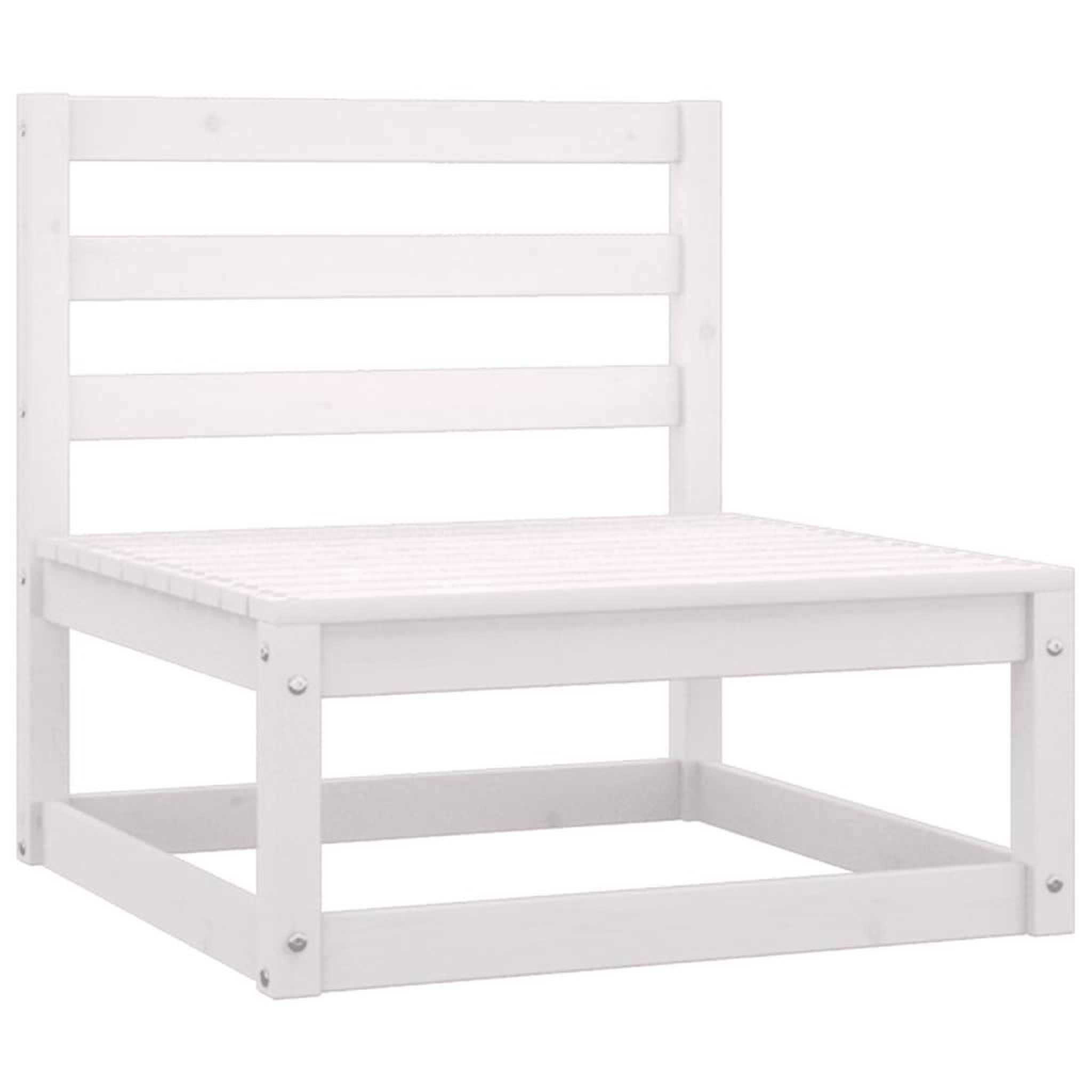 Voir la diapositive 5 : VIDAXL Salon de jardin 8 pcs avec coussins Bois de pin massif