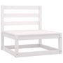 Voir la diapositive 5 : VIDAXL Salon de jardin 8 pcs avec coussins Bois de pin massif