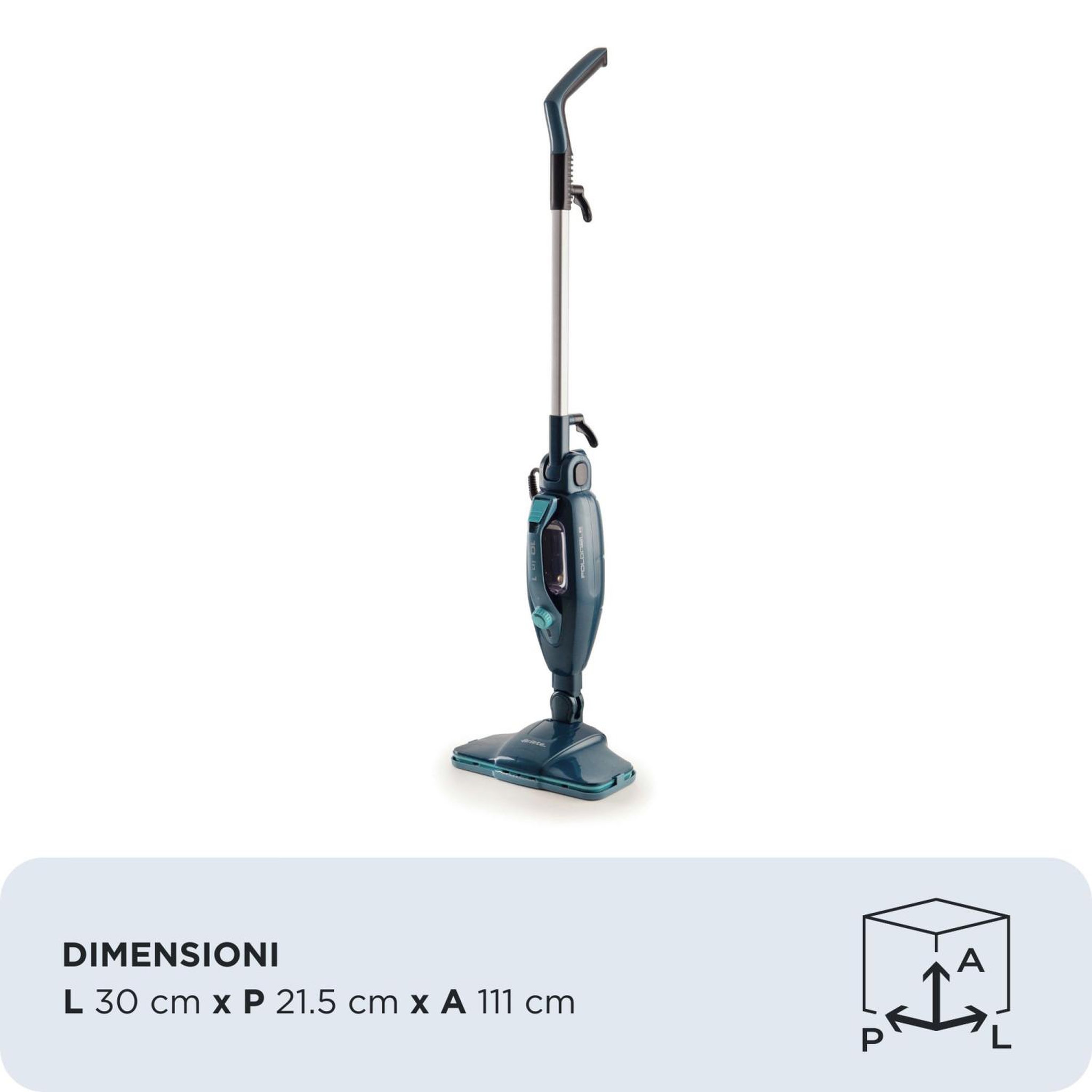 Voir la diapositive 3 : ARIETE Nettoyeur à vapeur Ariete 4175/01 Bleu 10 en 1