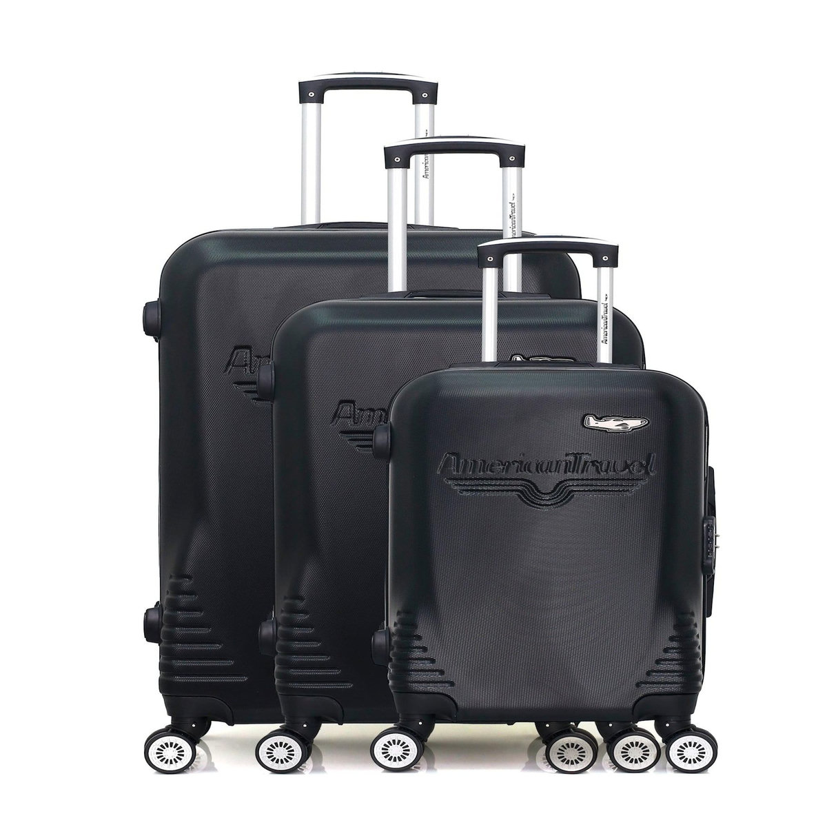 AMERICAN TRAVEL AMERICAN TRAVEL - Set de 3 Valises DC 75 cm 4 Roues