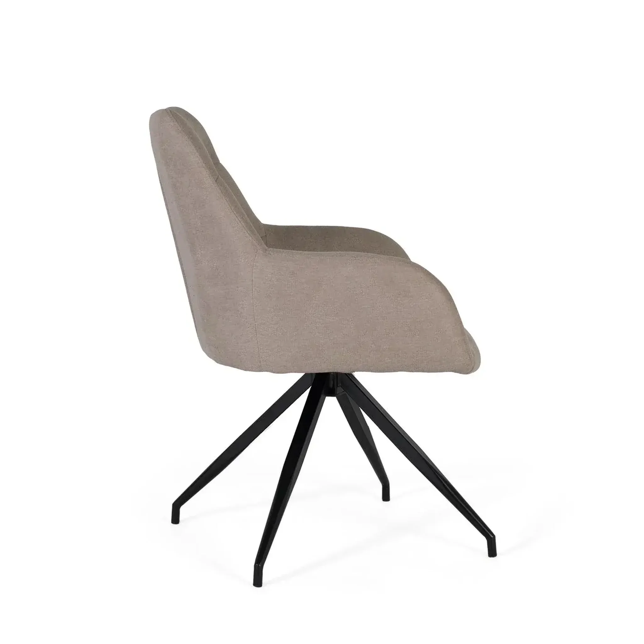 Voir la diapositive 3 : GINER Y COLOMER SL Lot de 2 chaises de tissu 58 cm style contemporain