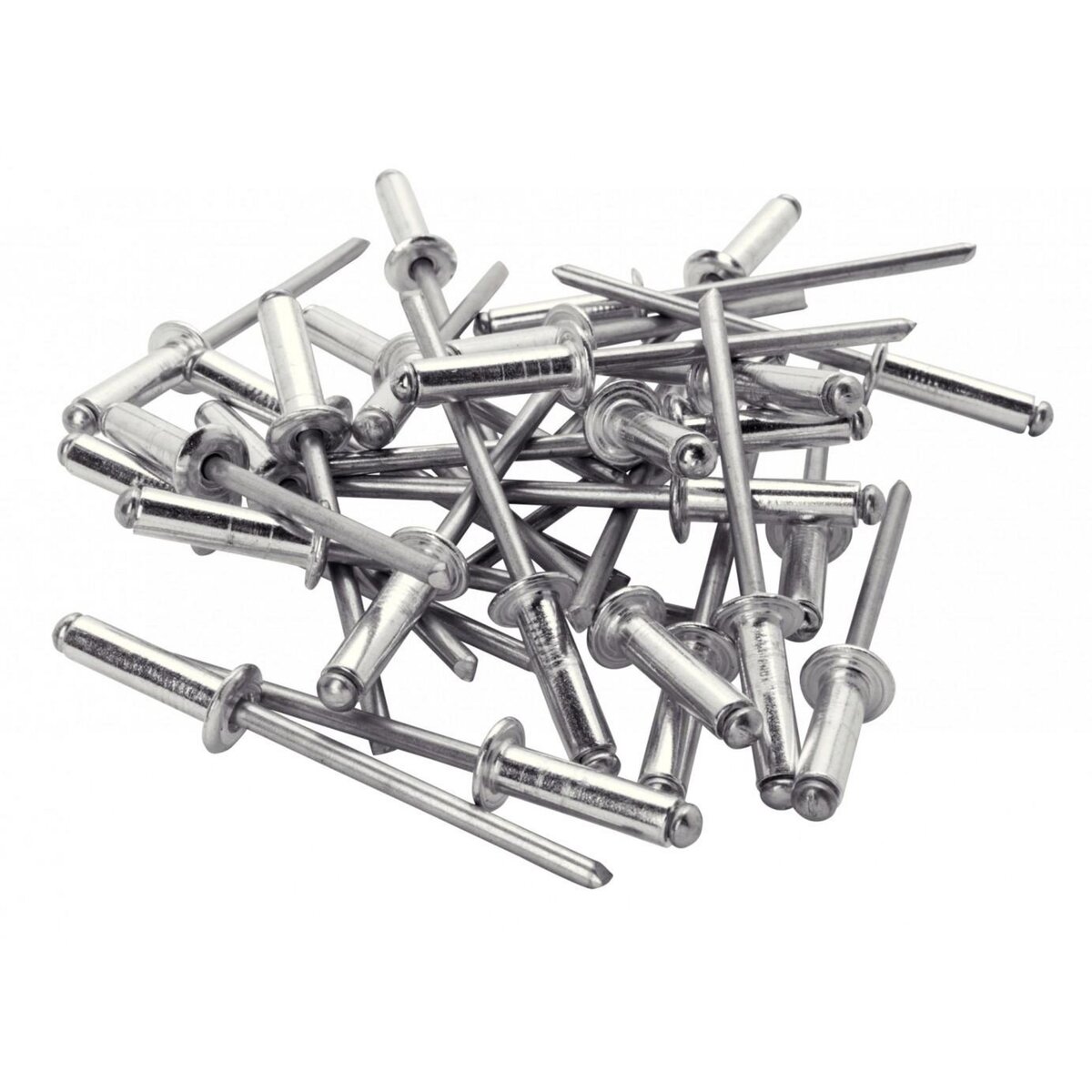 Rapid Lot de 50 rivets aluminium Diam.4.8 x H.16 mm RAPID