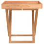 Voir la diapositive 3 : VIDAXL Table a plateau pliante 52x36x56,5 cm Bois massif de noyer