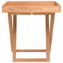 Voir la diapositive 3 : VIDAXL Table a plateau pliante 52x36x56,5 cm Bois massif de noyer
