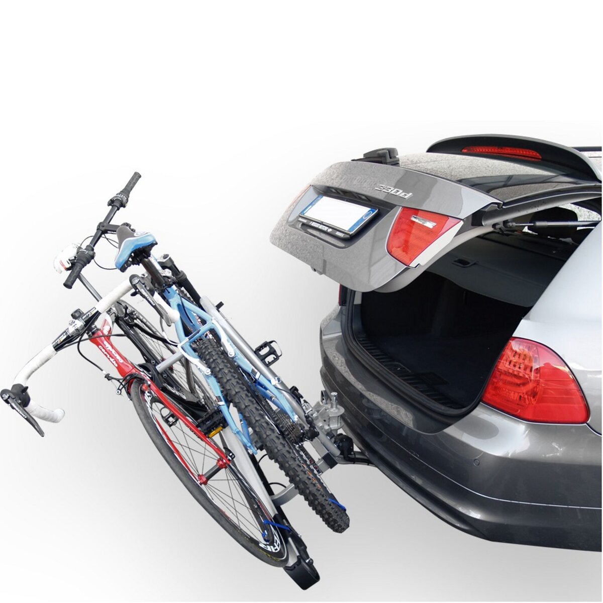 MENABO Porte-vélos d'attelage avec système de basculement Project Tilting 2 - 2 vélos