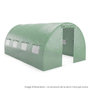 Voir la diapositive 1 : EUROSPEN Bâche armée pour serre de jardin tunnel 12m2 Green Roof