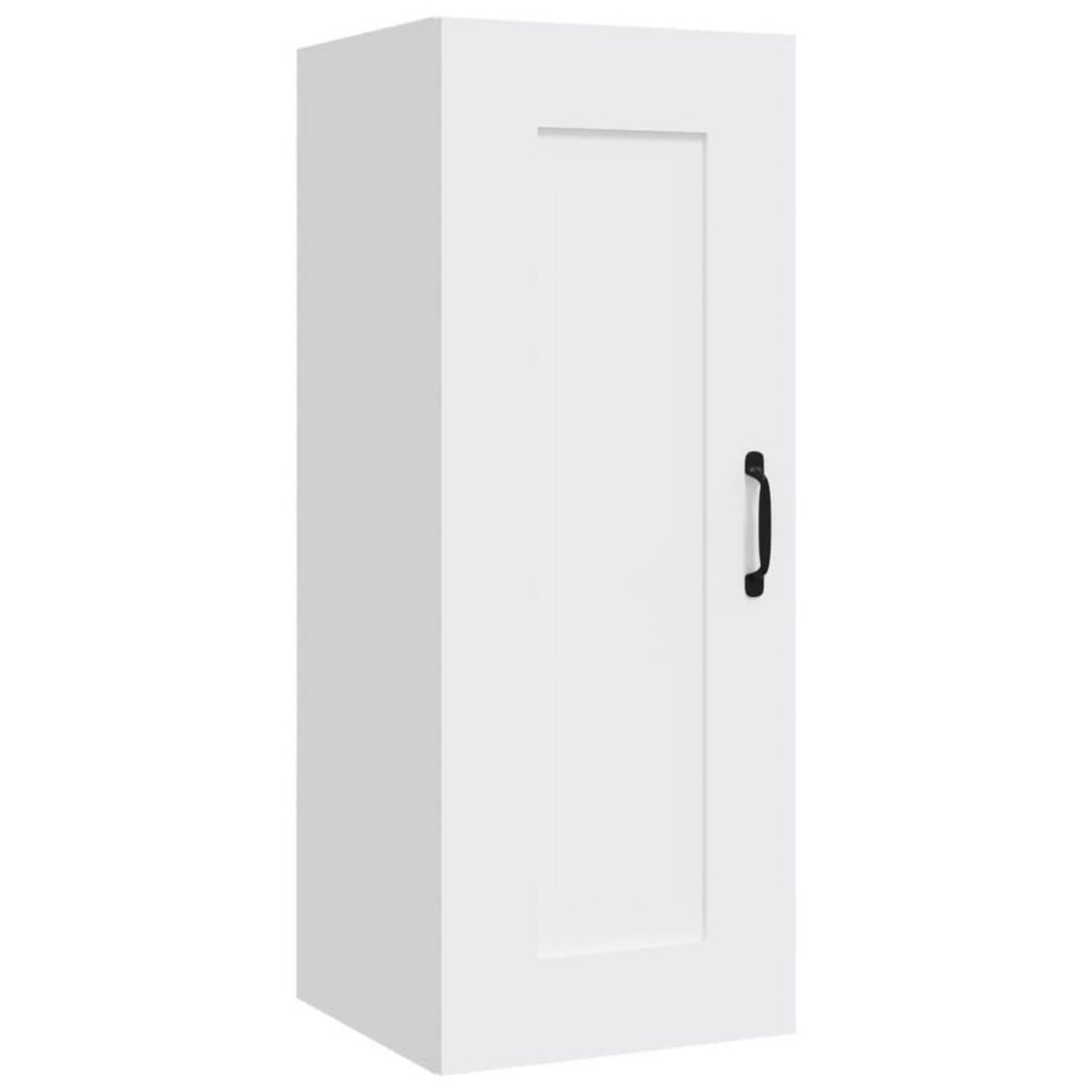 VIDAXL Armoire suspendue Blanc 35x34x90 cm Bois d'ingenierie