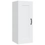 Voir la diapositive 2 : VIDAXL Armoire suspendue Blanc 35x34x90 cm Bois d'ingenierie