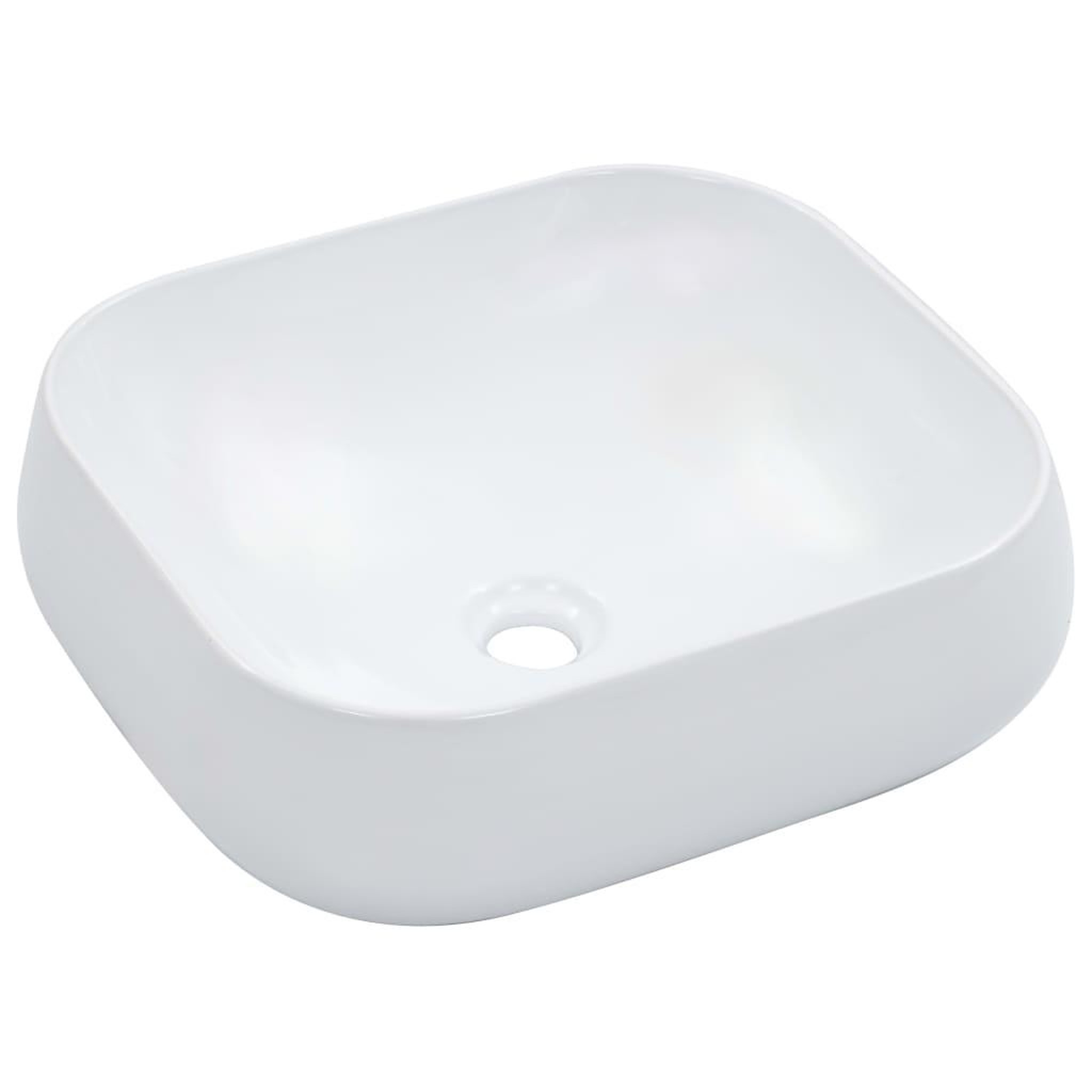 Voir la diapositive 1 : VIDAXL Lavabo 44,5 x 39,5 x 14,5 cm Ceramique Blanc