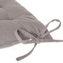 Voir la diapositive 3 : ATMOSPHERA Galette de Chaise  Loria  38x38cm Gris