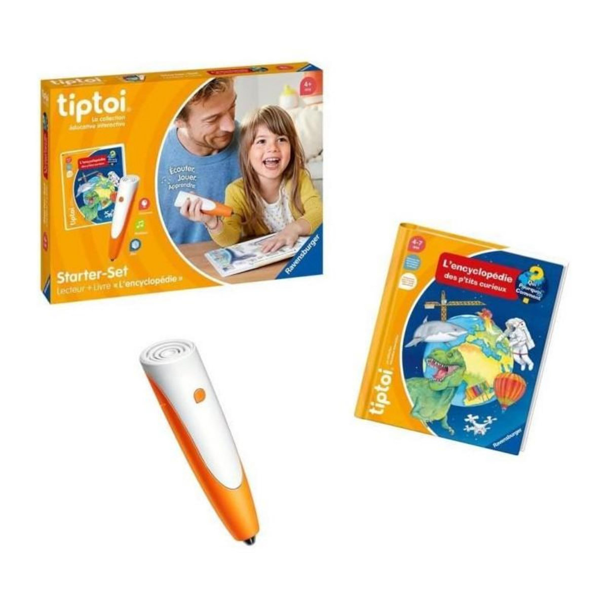 RAVENSBURGER Ravensburger-tiptoi Starter Encyclo-4005556001767-A partir de 4 ans