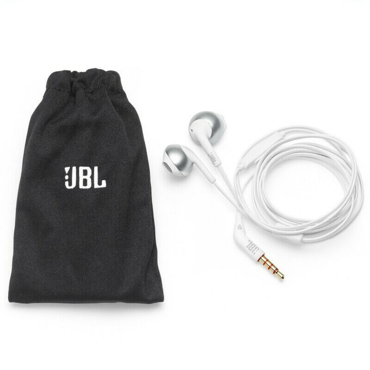 JBL Écouteurs boutons JBL T205 - Silver