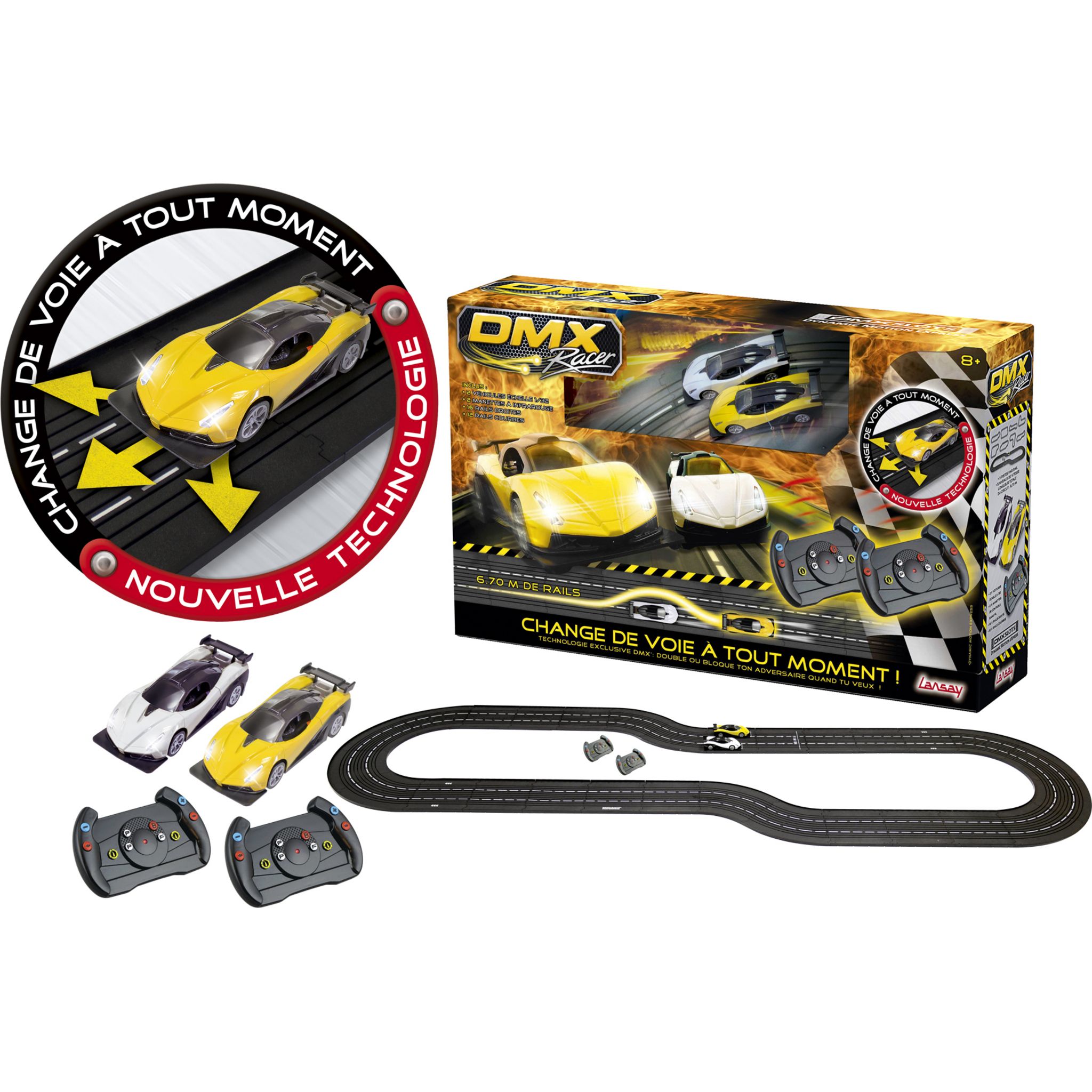 LANSAY Circuit DMX Racer pas cher - Auchan.fr