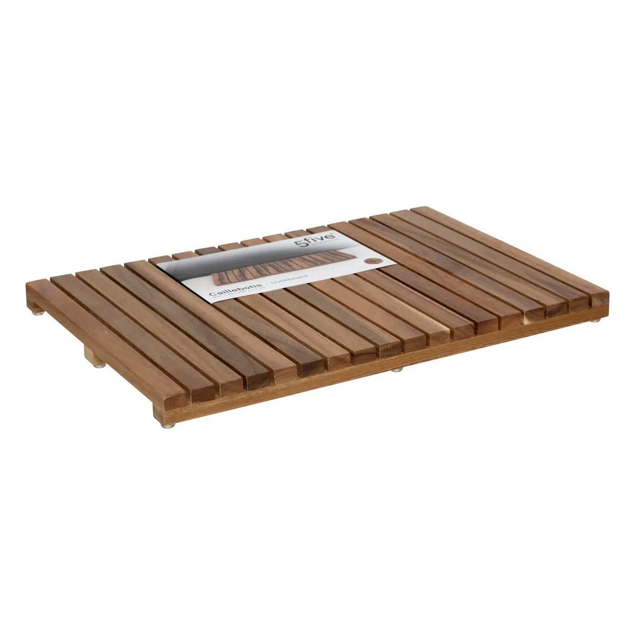Voir la diapositive 3 : FIVE Caillebotis en Bois  Acacia  36x53cm Marron
