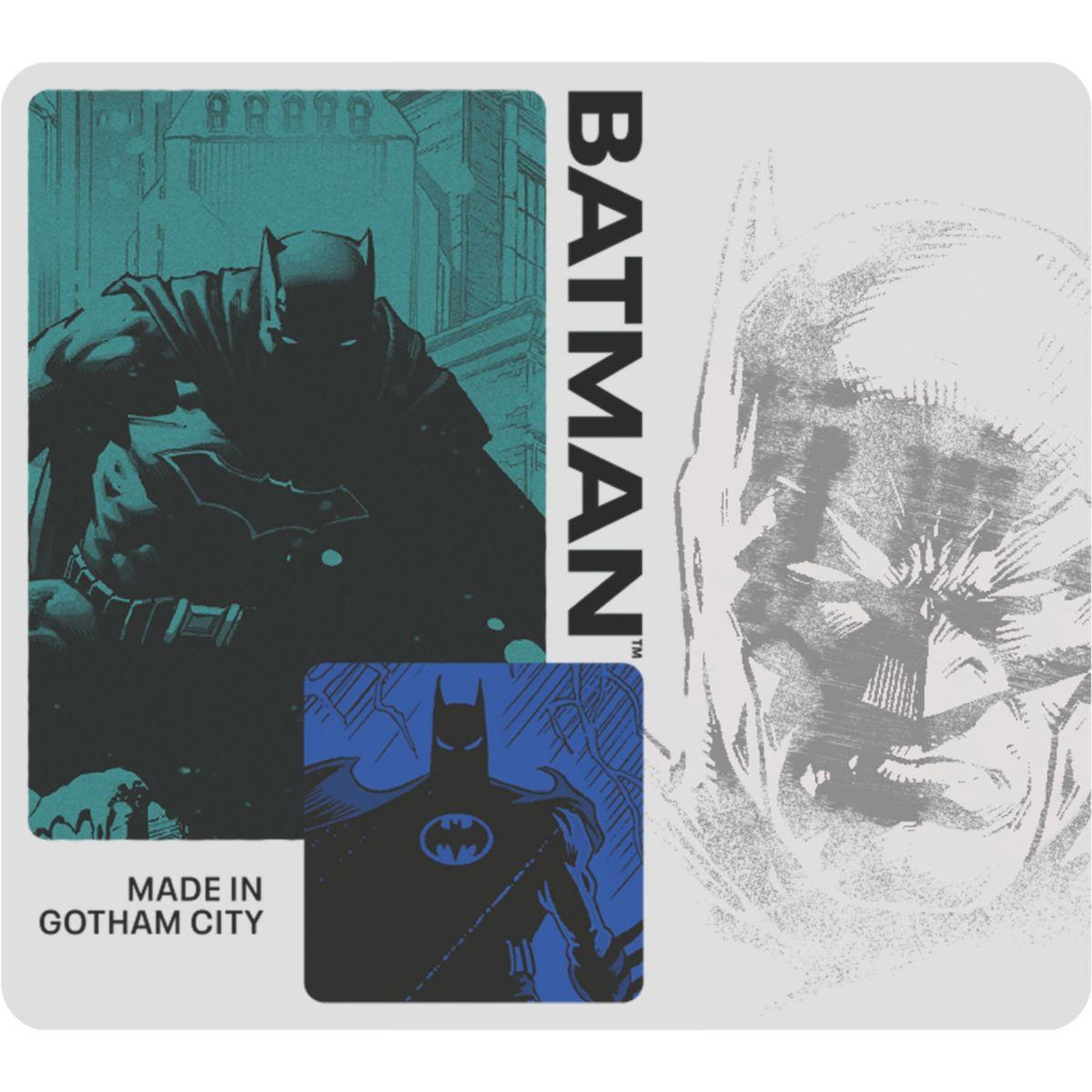 LEXIP Tapis de souris x warner - batman gotham city - tapis l