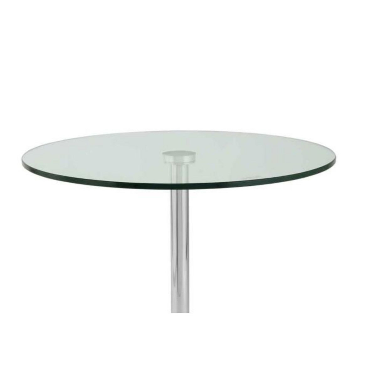 Paris Prix Table d'Appoint en Marbre  Lana  53cm Argent & Noir