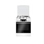 Amica Cuisinière mixte 77l 4 feux blanc - ACM7035RB