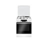 Voir la diapositive 1 : Amica Cuisinière mixte 77l 4 feux blanc - ACM7035RB