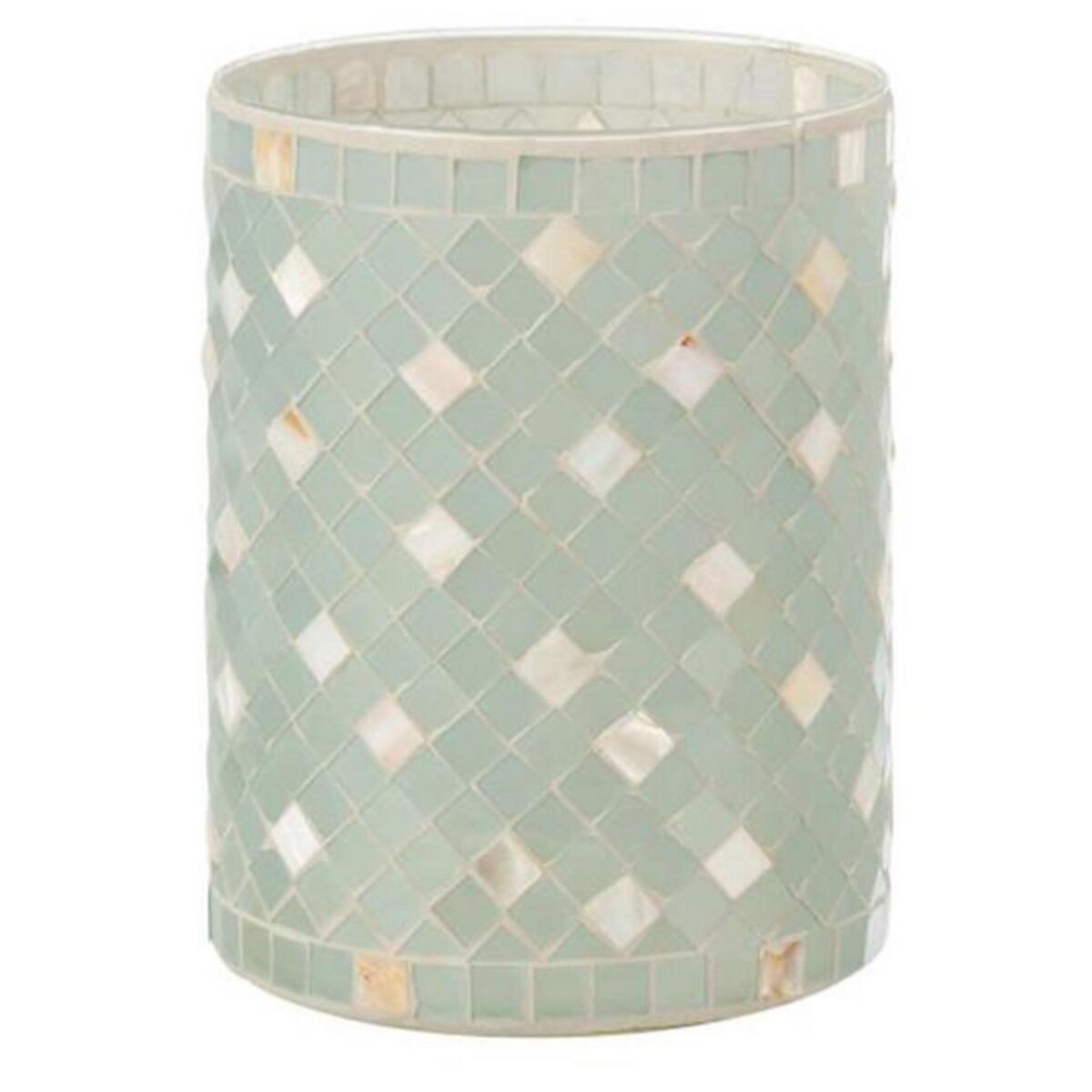 Paris Prix Photophore en Verre Design  Miosai  20cm Gris