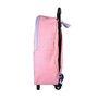Voir la diapositive 3 : Bagtrotter Sac à dos à roulettes Princesses Disney rose - Bagtrotter