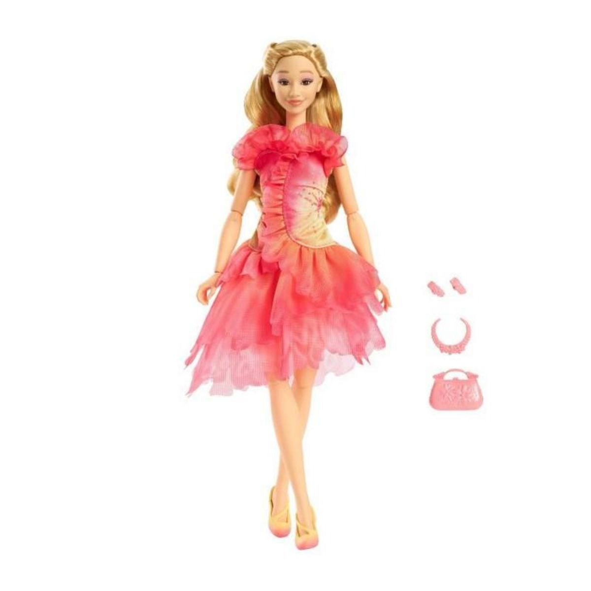 DISNEY PRINCESS Mattel-Wicked-Poupée Glinda avec accessoires et habillages amovibles - Disney - HXT63
