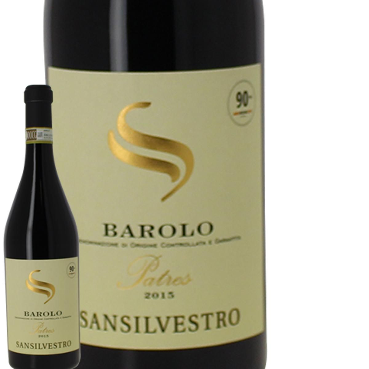 AOP Barolo Patres San Silvestro Italie 2015 rouge 75cl