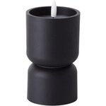 BRILLIANT Lampe de table d'extérieur - BRILLIANT - LOVERE - Forme bougie - Plastique - 3 W - Noir