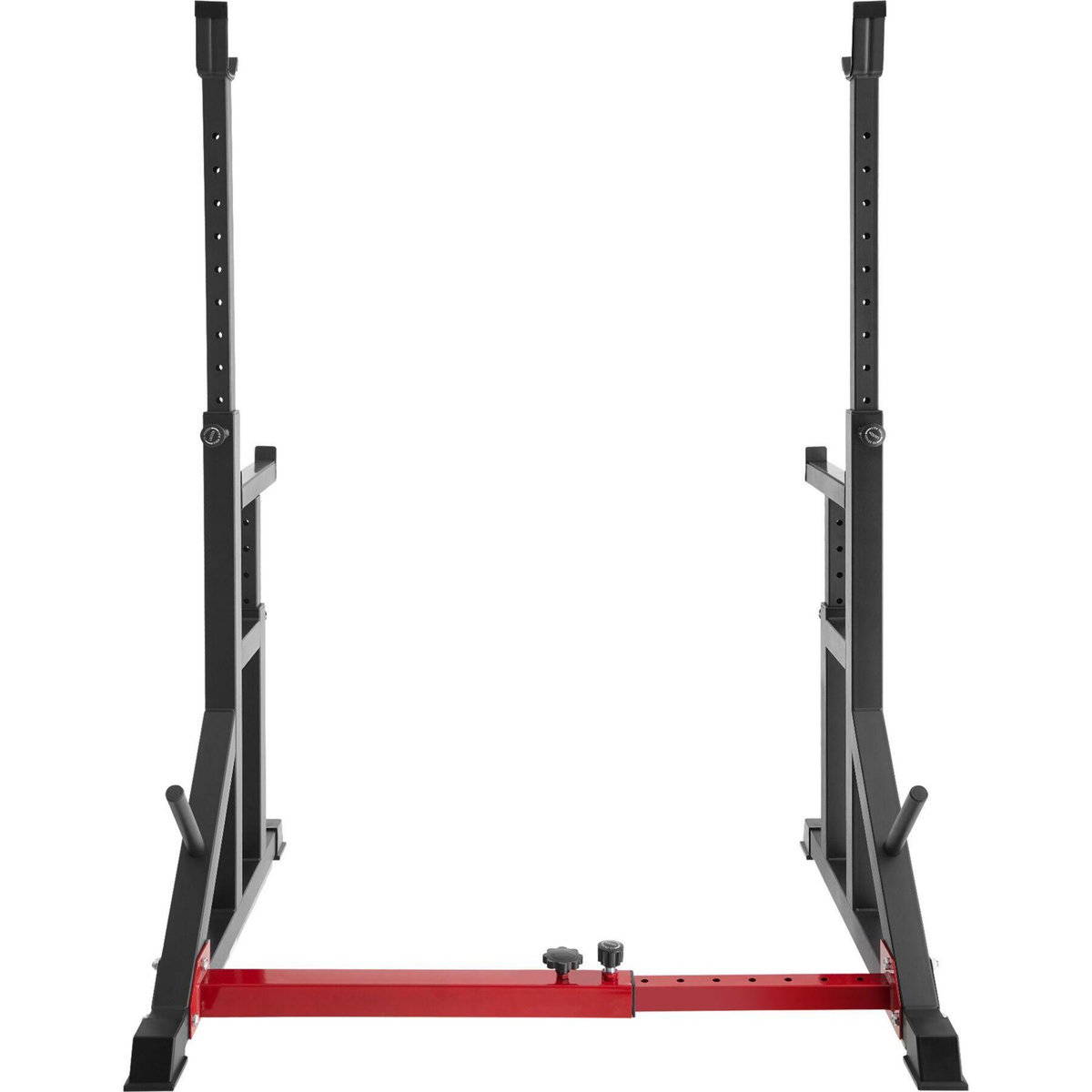 tectake Support de squat multifonction noir