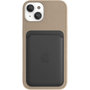 Voir la diapositive 3 : WOODCESSORIES Coque bumper iPhone 14 BioCase Taupe