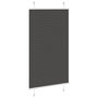 Voir la diapositive 3 : VIDAXL Store plisse noir 75x150 cm largeur du tissu 74,4 cm polyester
