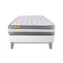 Voir la diapositive 2 : SEPTNUITS Matelas + sommier Memo Plus Mémoire de forme 3 zones