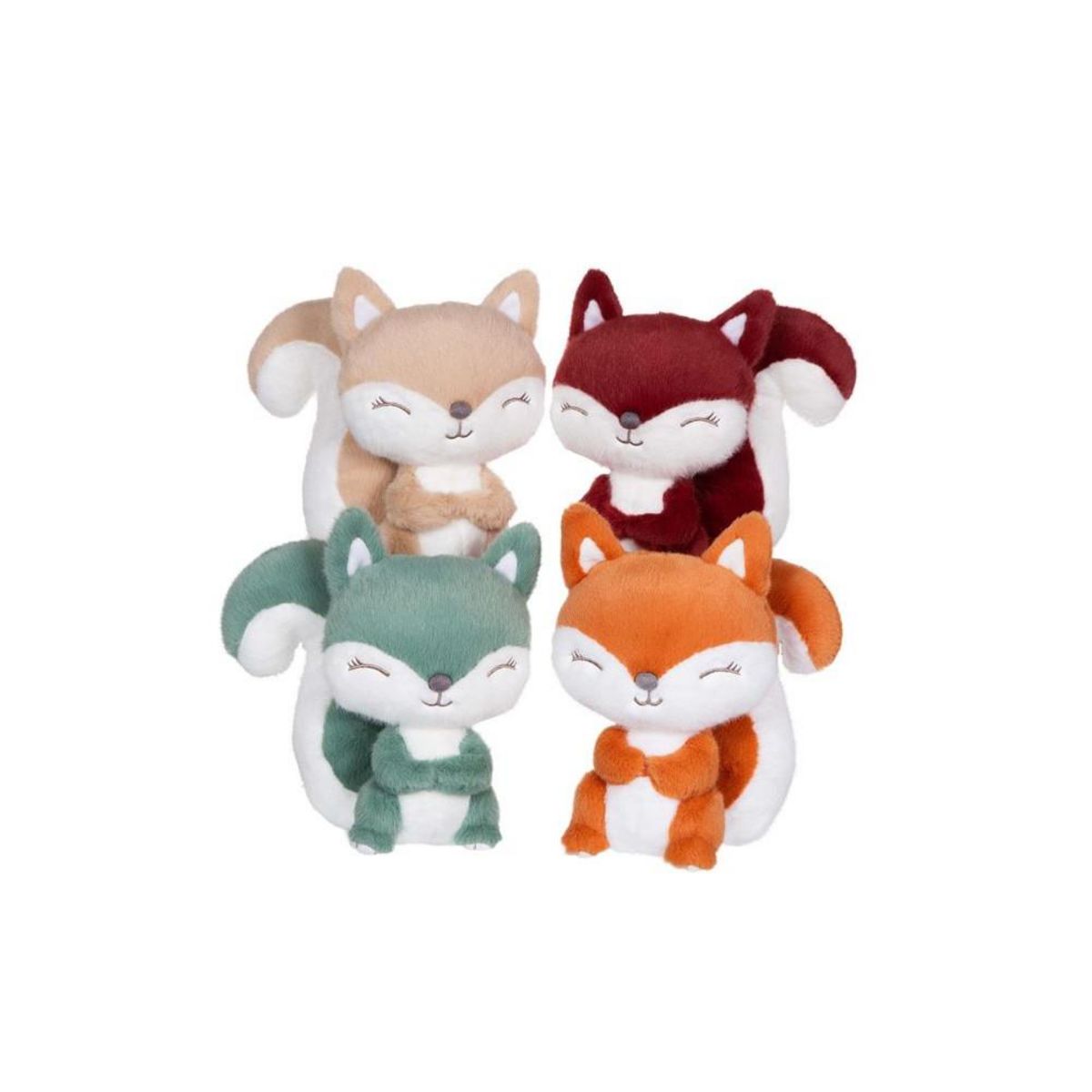 Gipsy Peluche Gipsy Ecureuil Color 15 cm Modèle aléatoire