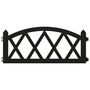 Voir la diapositive 4 : VIDAXL Bordures de pelouse 17 pcs Noir 10 m PP