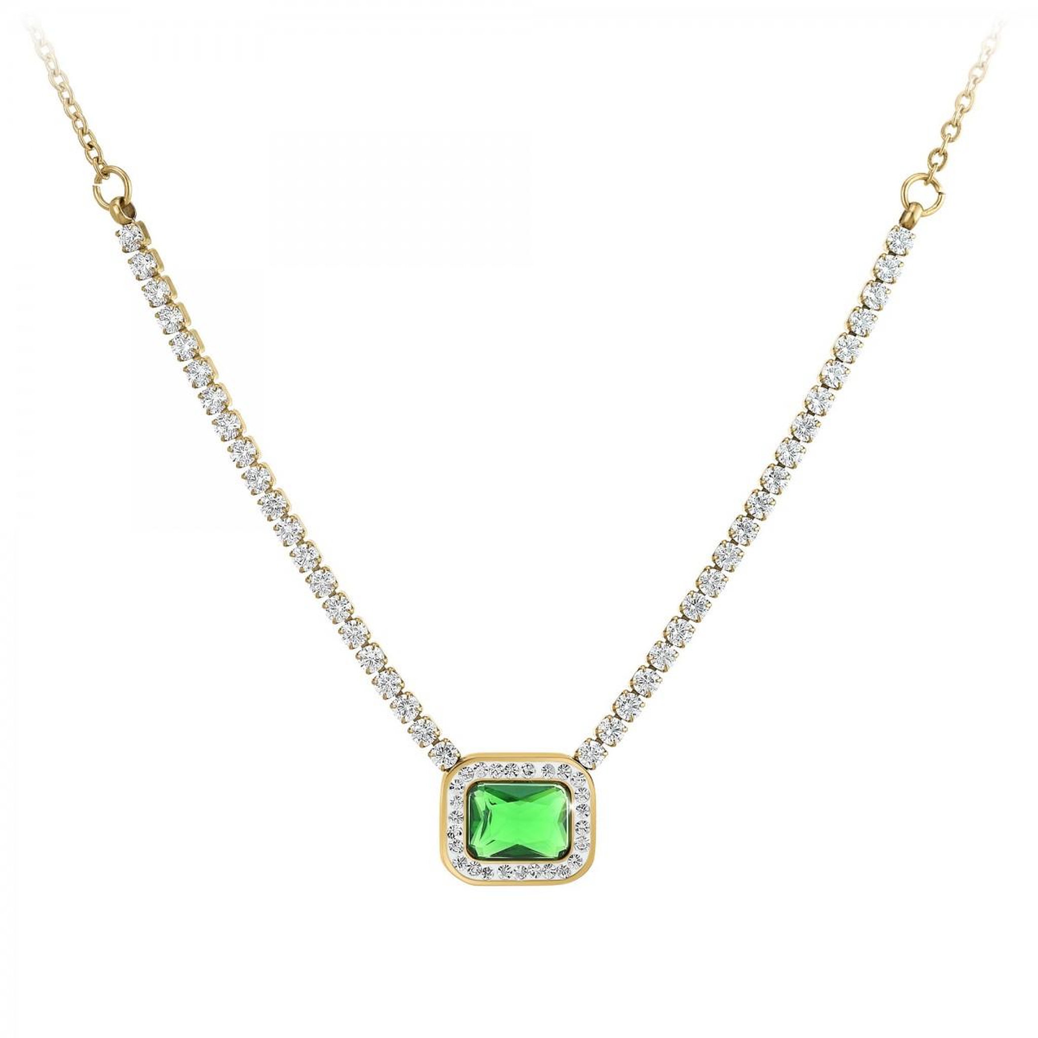 Voir la diapositive 1 : SC BOHEME Collier SC Bohème orné de Cristaux scintillants