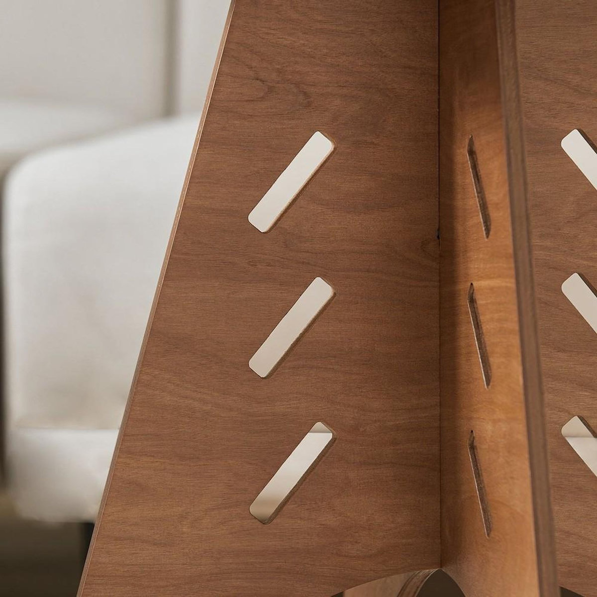 SOBUY SoBuy - Table D'appoint - Brun Clair - 46.46.5x36x55cm - Moderne - HFBT01